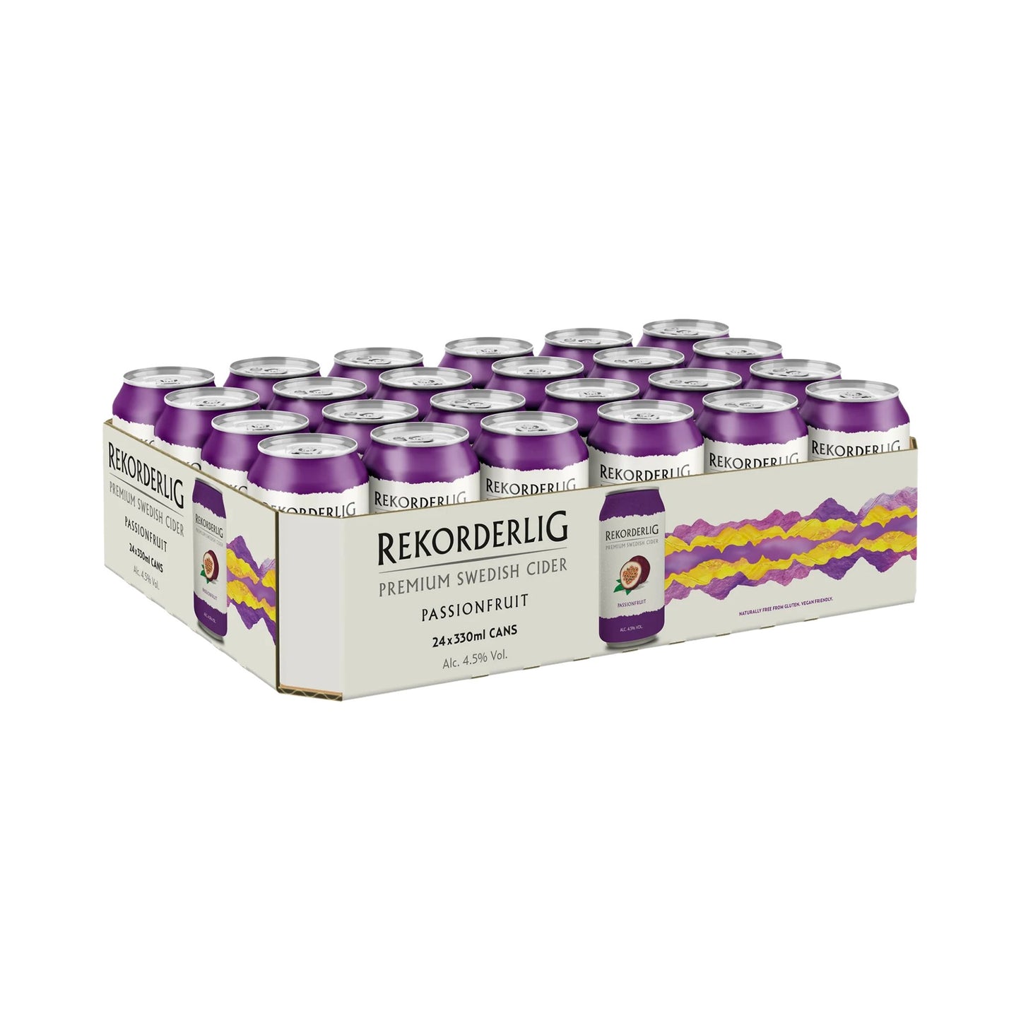 Caja de Sidra Rekorderlig Passion Fruit  (24 unidades x 50CL)