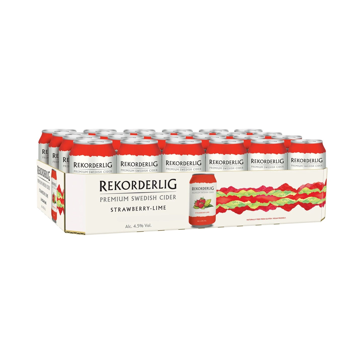Caja de Sidra Rekorderlig Strawberry & Lime (24 unidades x 50CL)