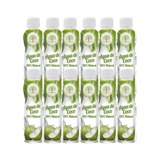 Caja Agua de Coco Tesoro Natural (12 unidades x 500ML)