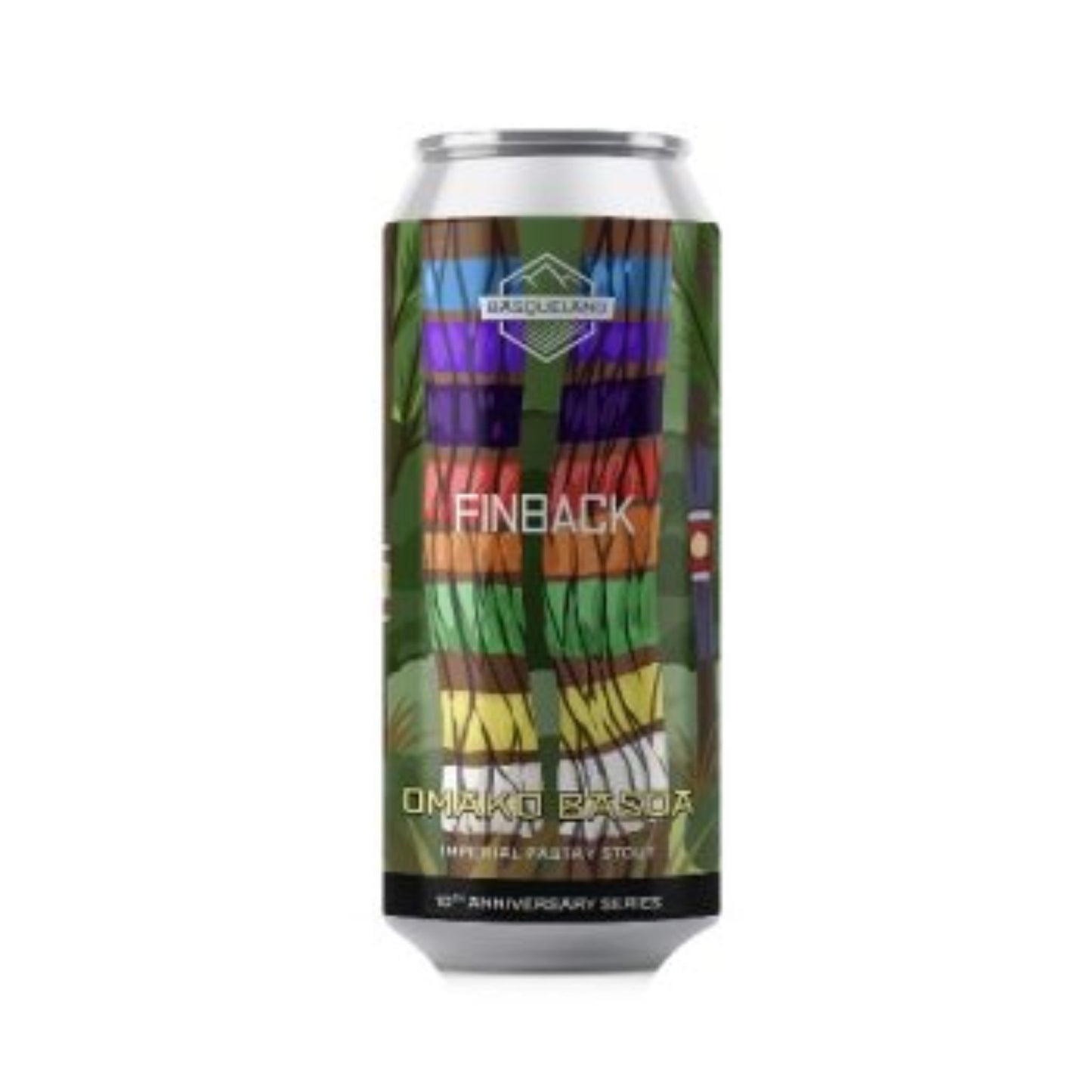 Cerveza Basqueland Finback Omako Basoa Pastry 44CL