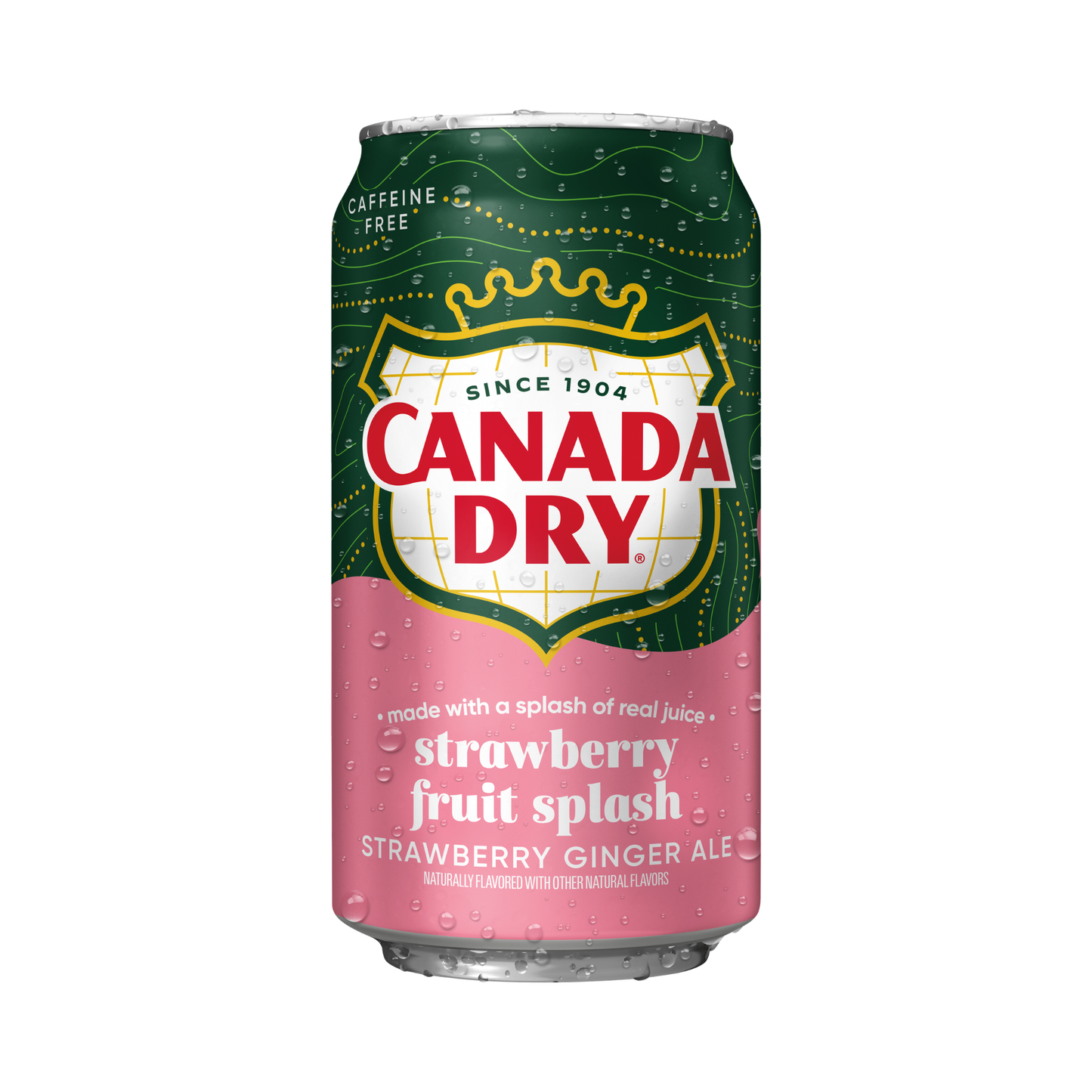 Canada Dry Strawberry Fruit Splash 355ML