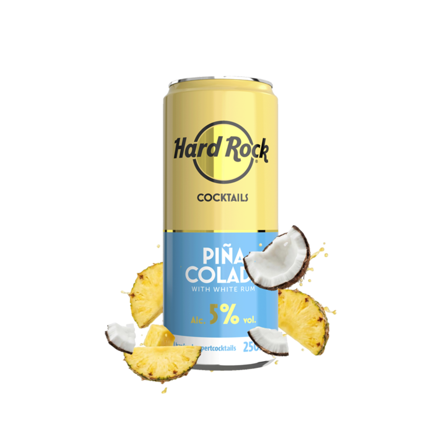 Hard Rock Cocktails Piña Colada White Rum 250ml