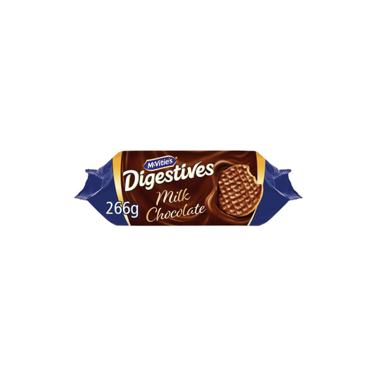 Mcvities Digestives Milk Chocolate 266GR