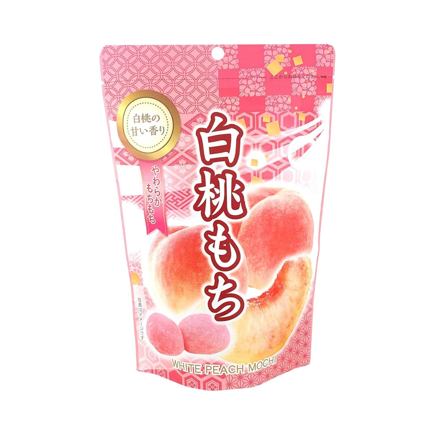 Japanese White Peach Mochi 130gr