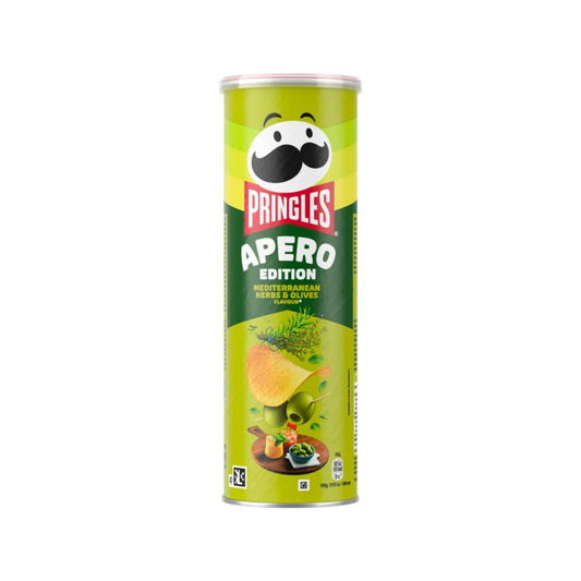 Pringles Apero Edition Mediterranean Herbs & Olives Flavour 165GR