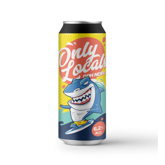 Cerveza La Grúa Only Locals DDH NEIPA 44CL