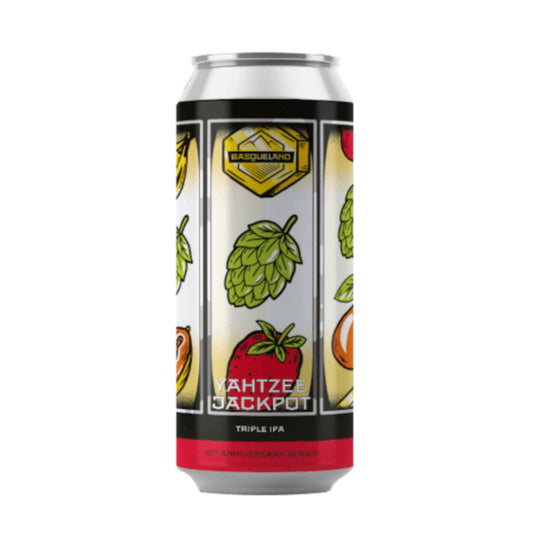 Cerveza Basqueland Yahtzee Jackpot Triple IPA 44OML
