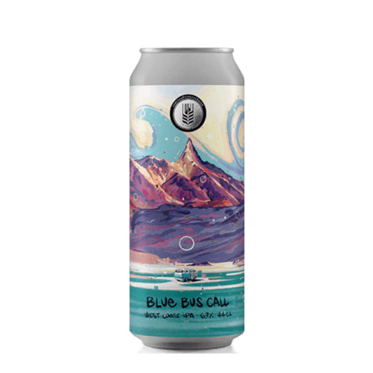 Cerveza Espiga Blue Bus Call West Coast IPA 44OML