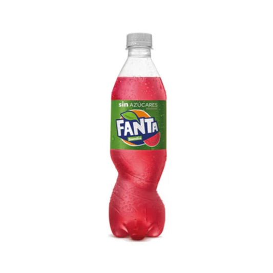 Fanta Sandía Sin Azúcares Añadidos 50CL