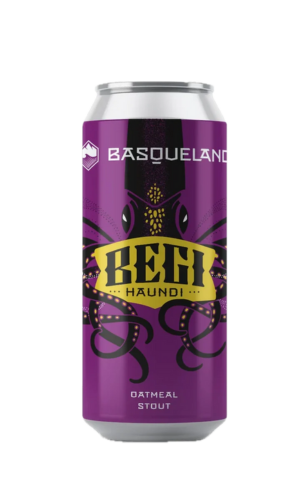 Cerveza Basqueland Begi Haundi Oatmel Stout 440ML