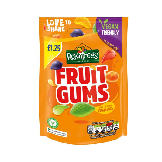 Rowntrees Fruit Gums 120GR