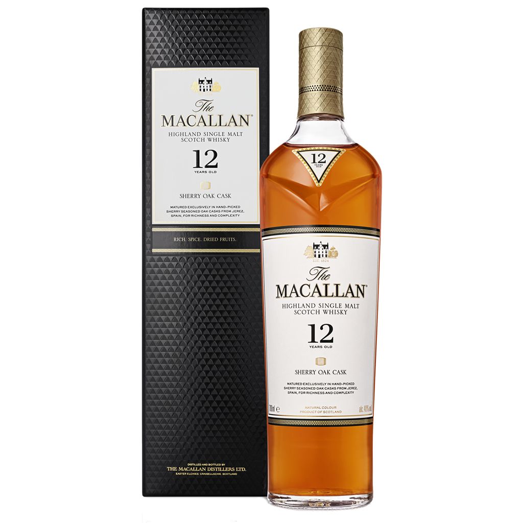 The Macallan 12 Años Sherry OAK 70CL