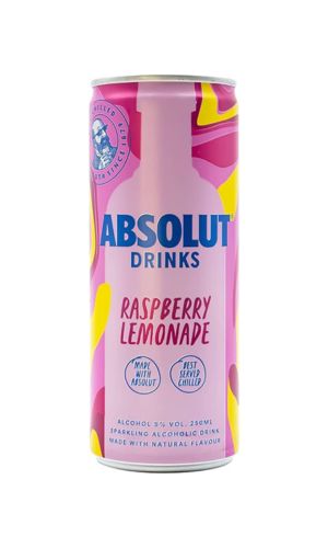 Absolut Raspberry Lemonade 250ML