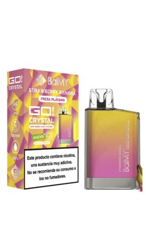 Vaper Balmy Go! Crystal Strawberry Banana