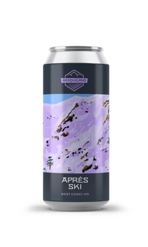 Cerveza Basqueland Aprés Ski West Coast IPA 440ML