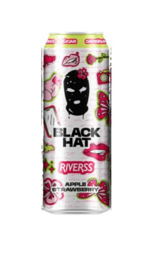 Black Hat Riverss Apple Strawberry 500ML