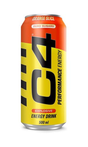 C4 Performance Energy Orange Slice Zero Sugars 500ML