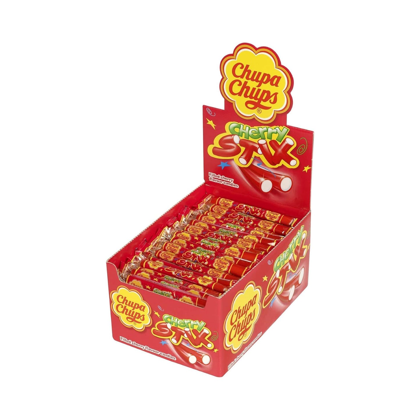 Caja Chupa Chups Cherry Stix x150U