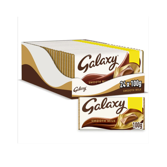 Caja Galaxy Smooth Milk 24 x 100 g