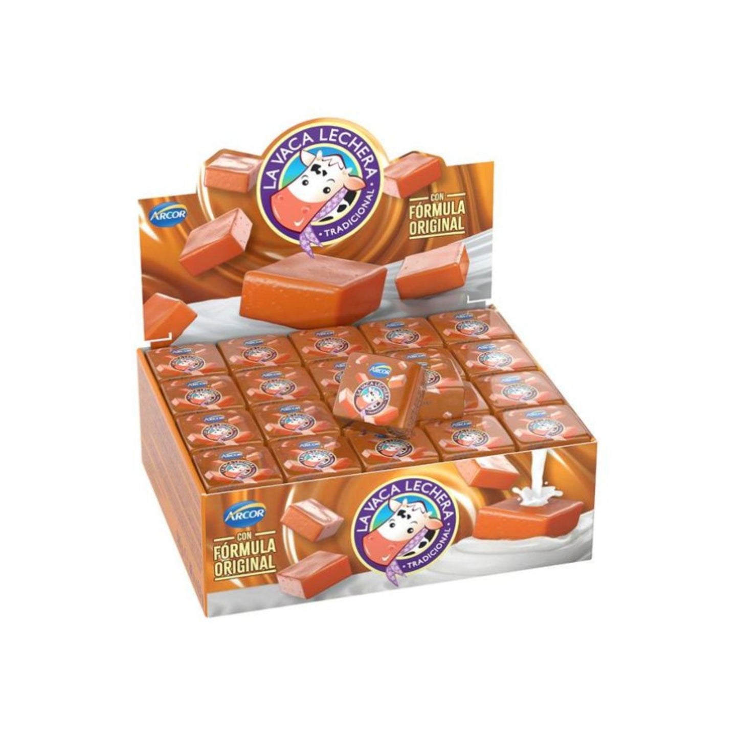 Caramelos La Vaca Lechera Caja 80 Unidades 520GR