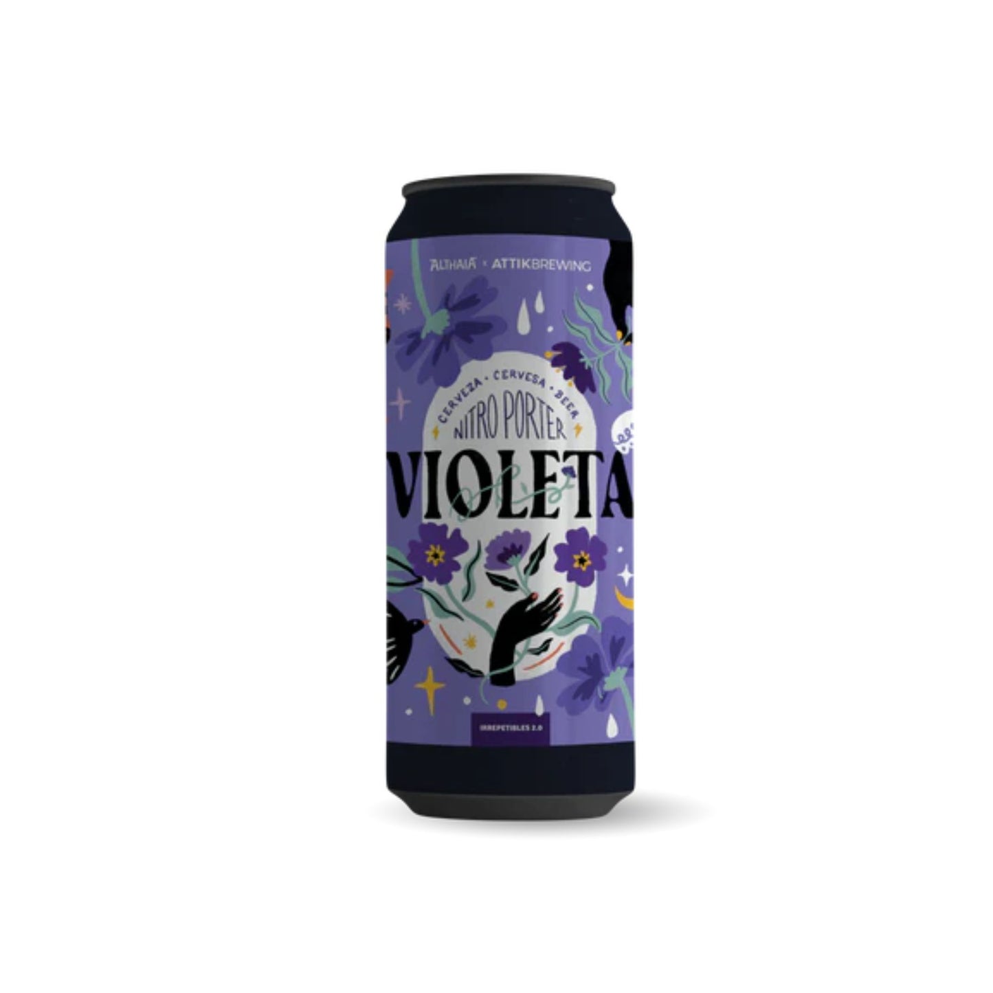 Cerveza Attik Nitro Porter Violeta 440ML