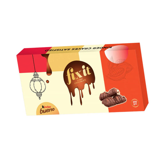 Chocolate Dubai Fix Kinder Craves Satisfied 200GR