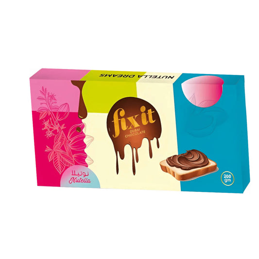 Chocolate Dubai Fix Nutella Dreams 200GR
