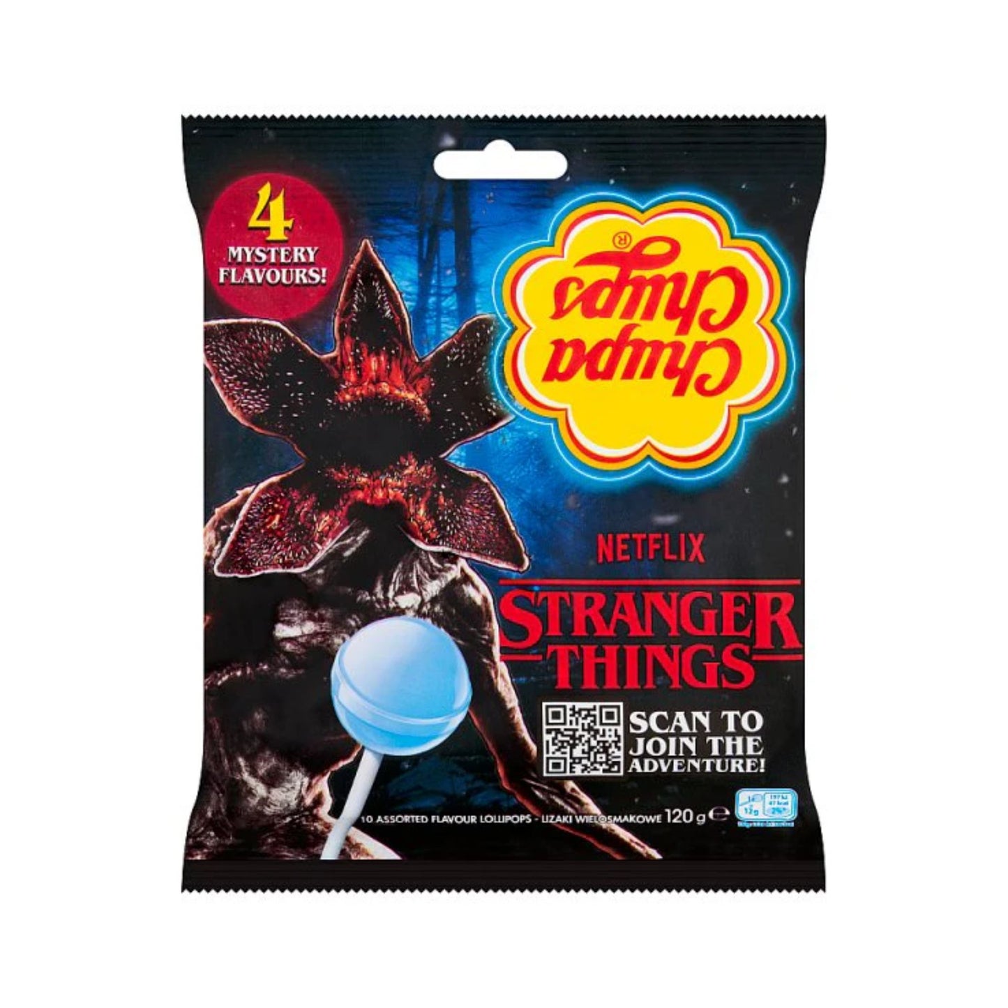 Chupa Chups Stranger Things 10x120GR