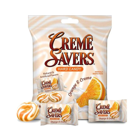 Creme Savers Orange & Creme Hard Candy 170G