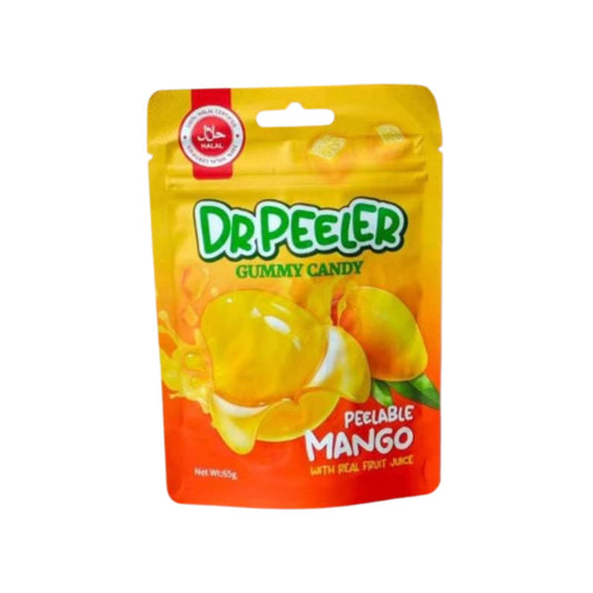 Dr Peeler Gummy Candy Halal  Mango 65 g