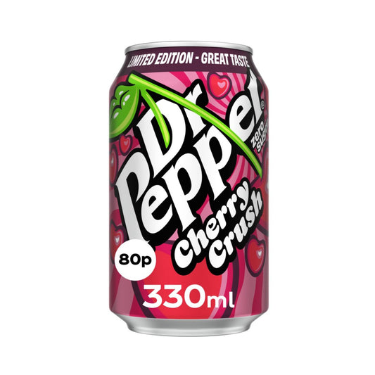 Dr Pepper Cherry Crush Zero Sugar 330ML