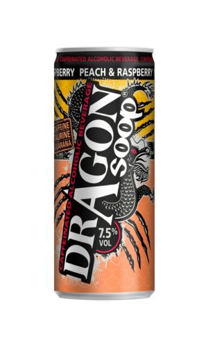 Dragon Soop Peach Raspberry 250ML