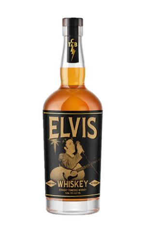 Elvis Straight Tennessee Whiskey 70CL