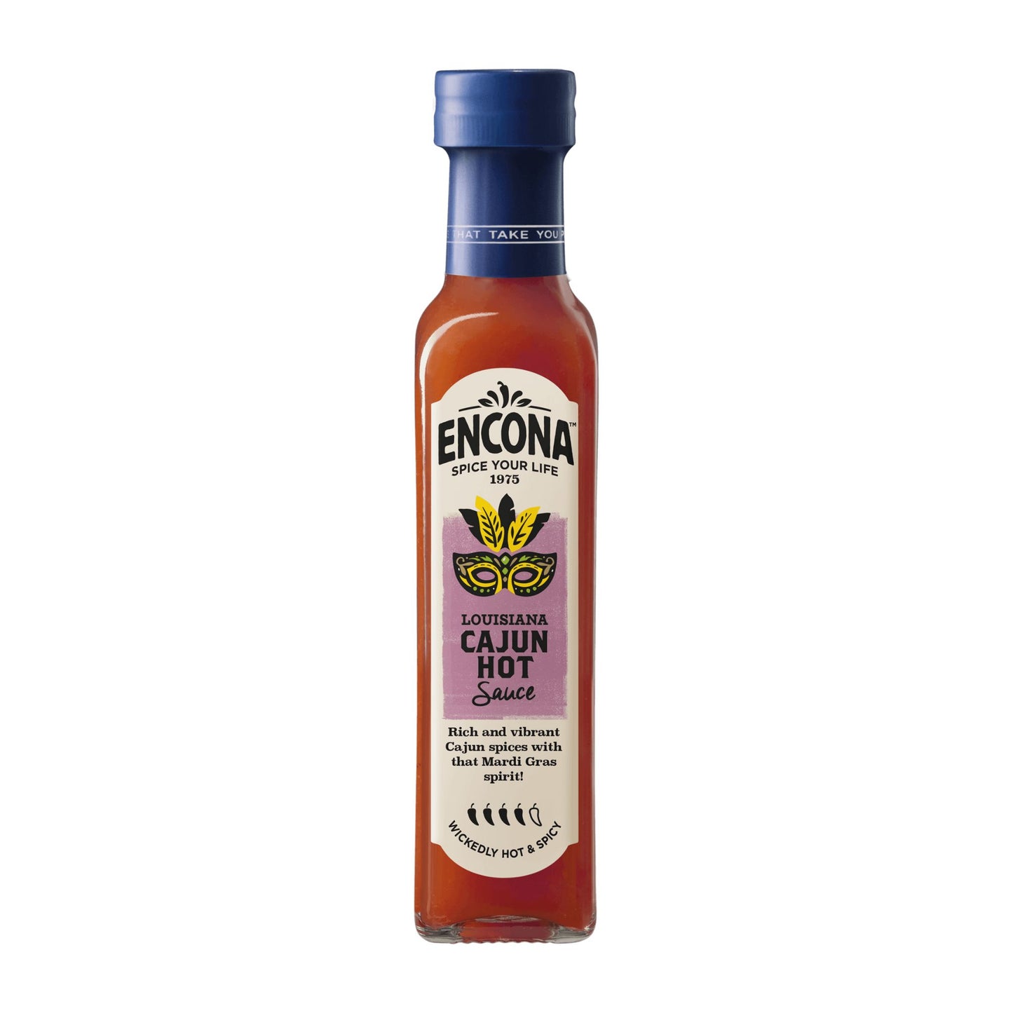 Encona Lousiana Cajun Hot Sauce 142ML