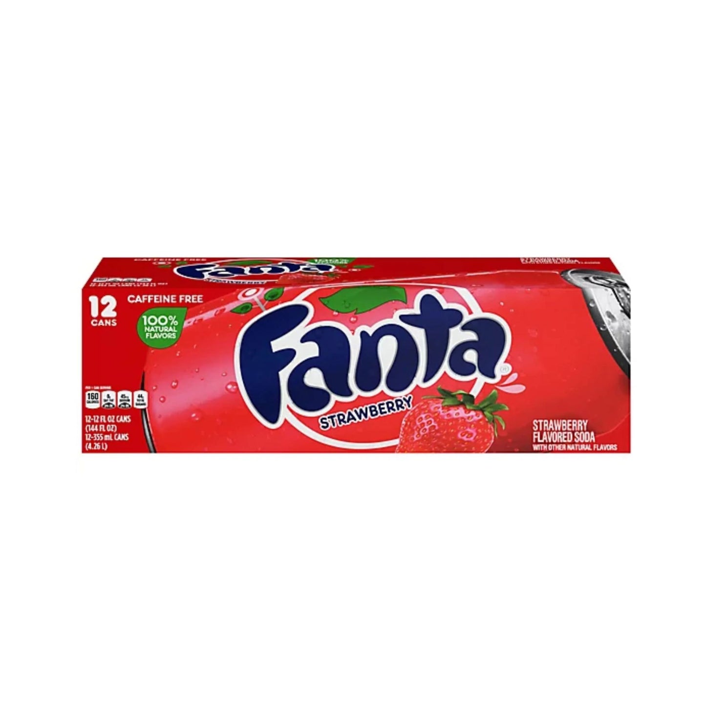 Caja Fanta Americana Strawberry (12 unidades x 355ML)