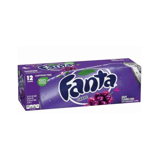 Caja Fanta Americana Grape (12 unidades x 355ML)