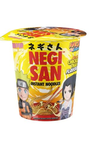 Noodles Instantáneos Negisan Chicken Thai Flavour Naruto 65GR