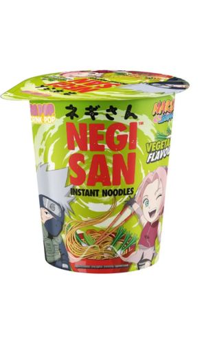 Noodles Instantáneos Negisan Vegetable Flavour Naruto 65GR