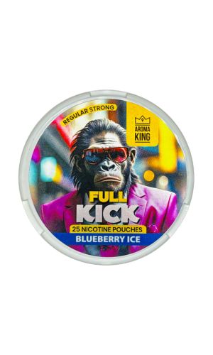 Full Kick 25 Nicotine Pouches Blueberry Ice