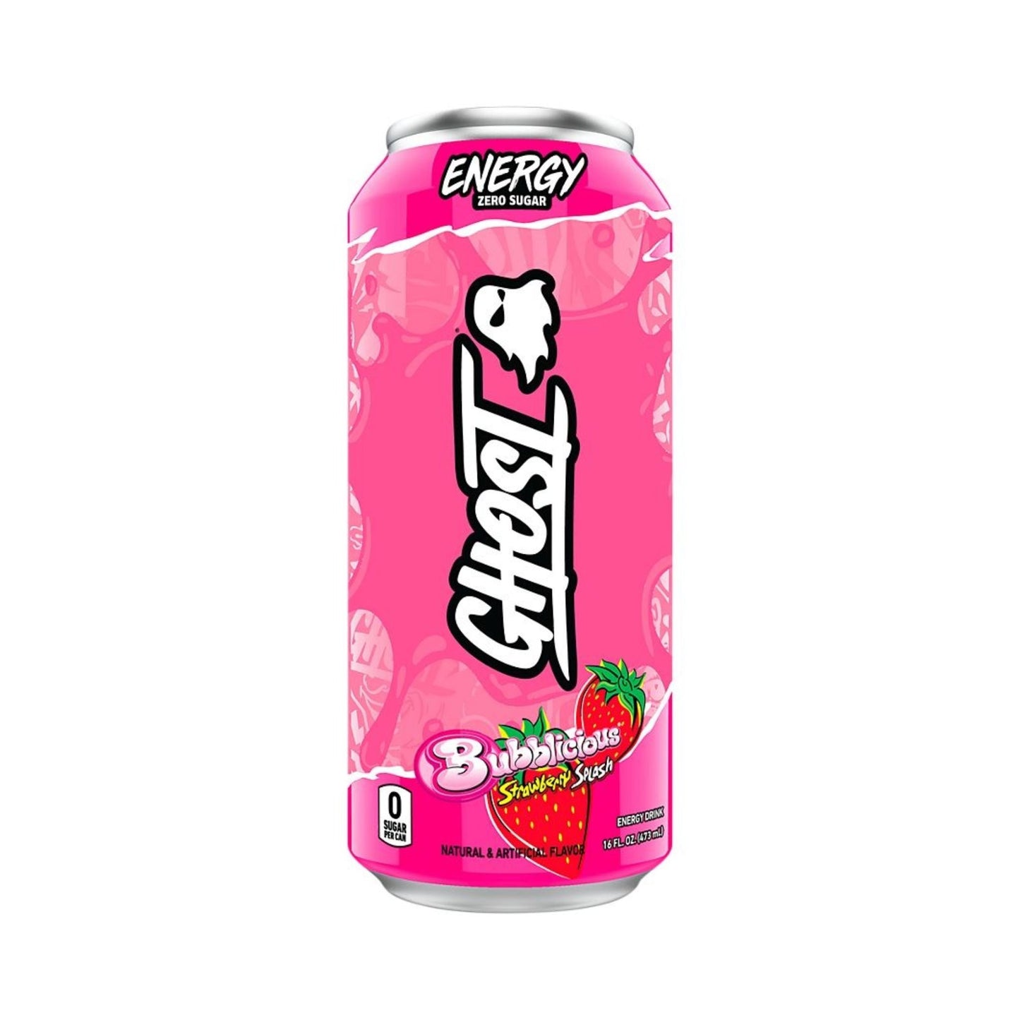 Ghost Energy Bubblicious Strawberry Splash 473 ml
