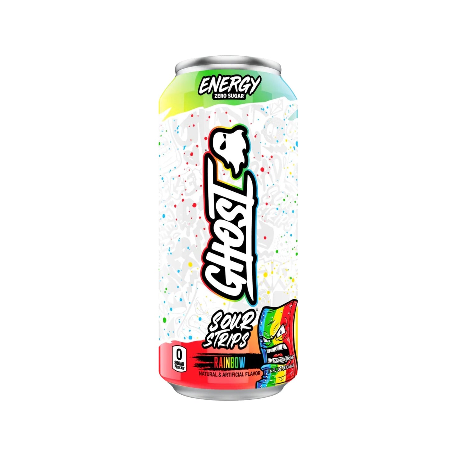 Ghost Energy Sour Strips Rainbow 473 ml