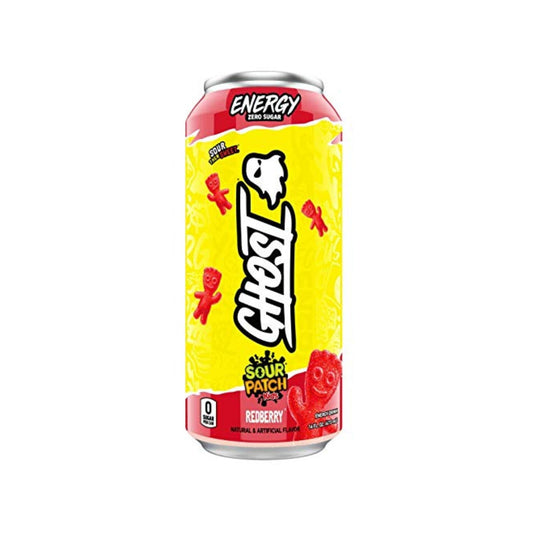 Ghost Sour Patch Kids Redberry 473ML