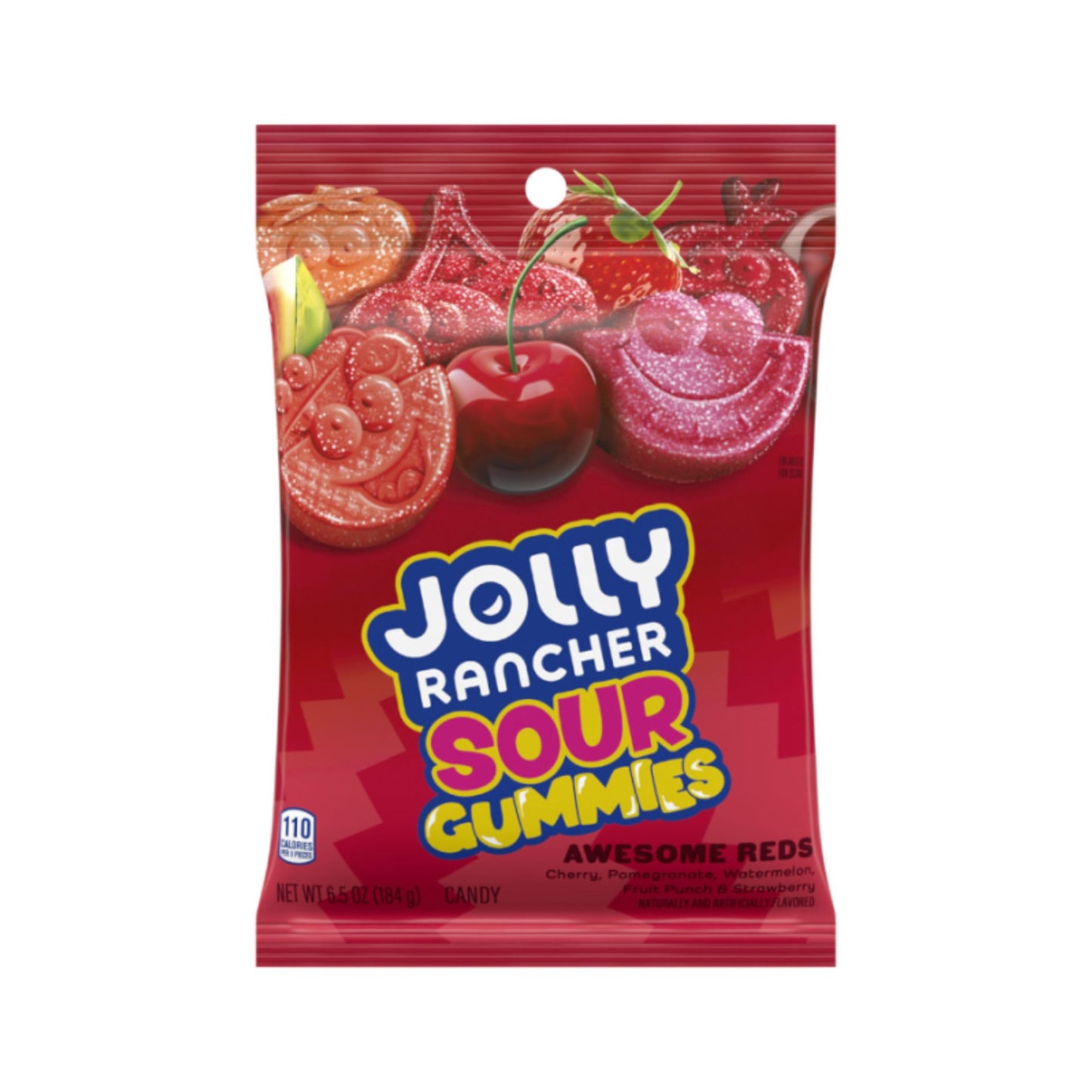 Jolly Rancher Sour Gummies Awesome Reds 184GR