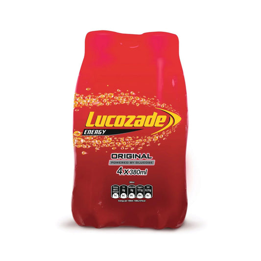 Lucozade Energy Original Pack 4x380ML