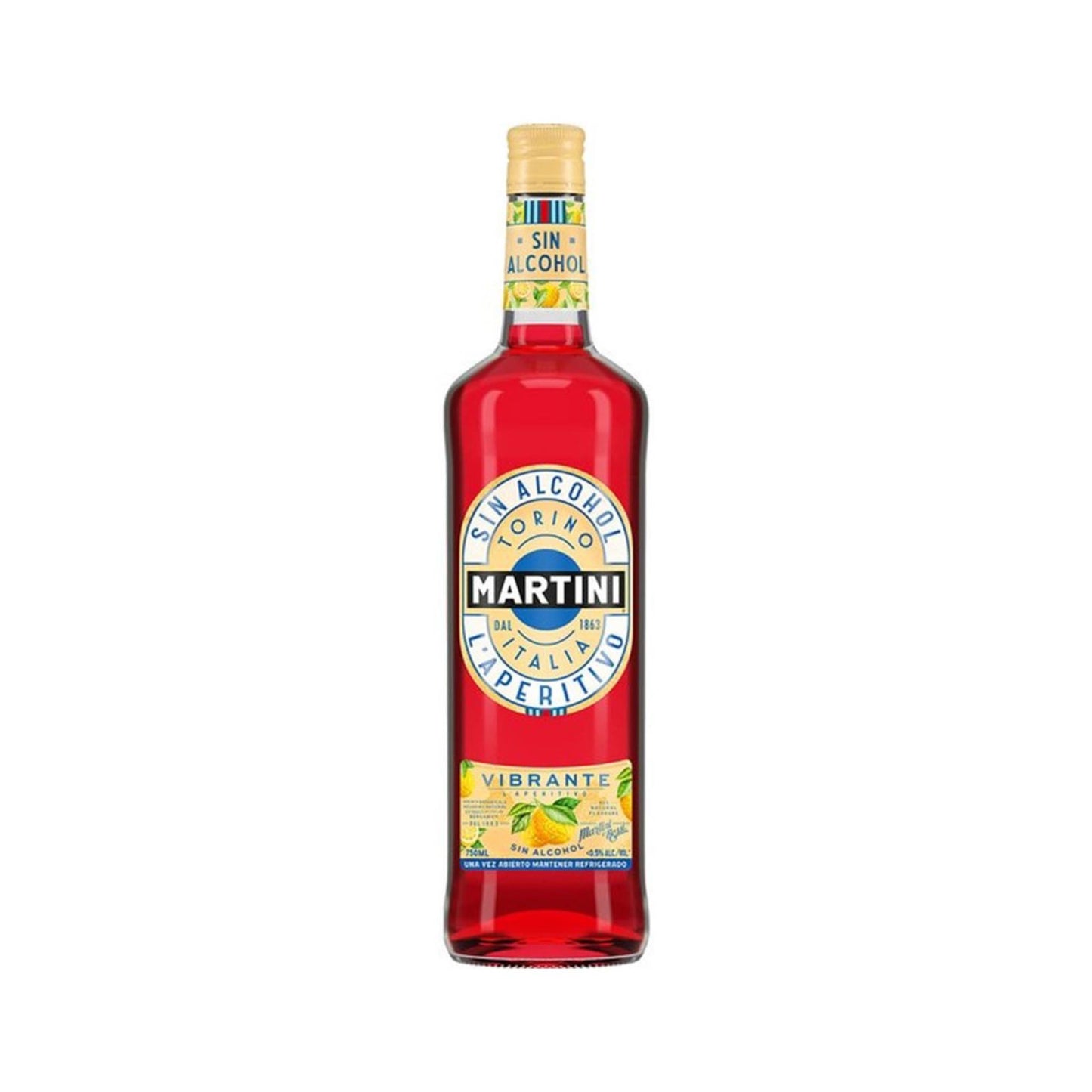 Martini Vibrante Sin Alcohol  75CL