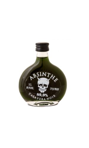 Mini Absinthe Calavera Noir 89.9º 5CL