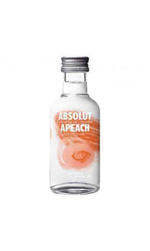 Mini Vodka Absolut Apeach 5CL