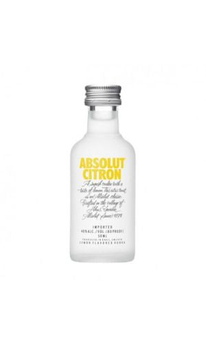 Mini Vodka Absolut Citrón 5CL