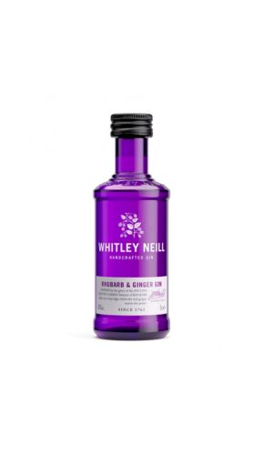 Mini Gin Whitley Neill Rhubarb Ginger 5CL