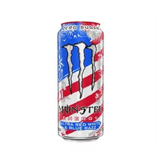 Monster Energy Ultra Red White & Blue Razz 473 ml